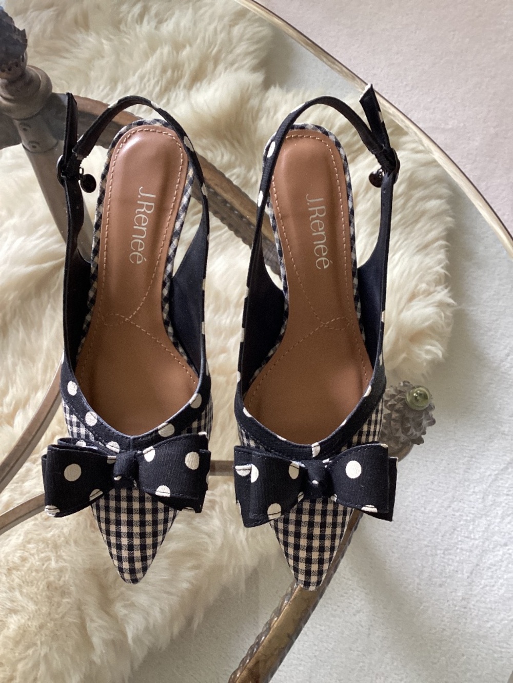 J. Renee Slingback Pumps. Size 7.5
